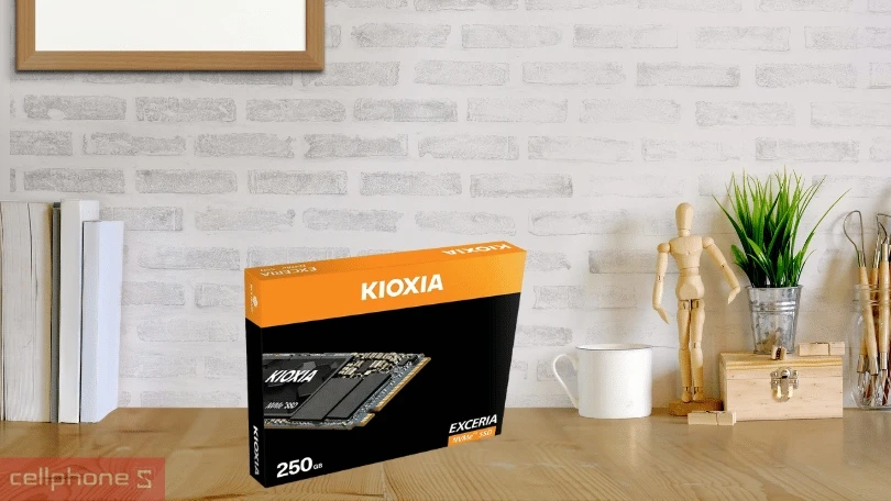 Dung lượng ổ cứng SSD Kioxia Exceria NVME GEN 3 X4 250GB