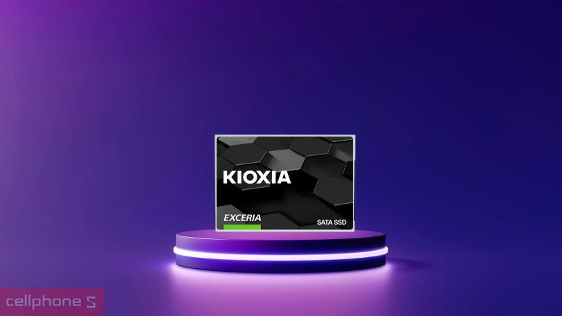 Thiết kế Ổ cứng SSD Kioxia Exceria SATA NVME 4 X4 240GB