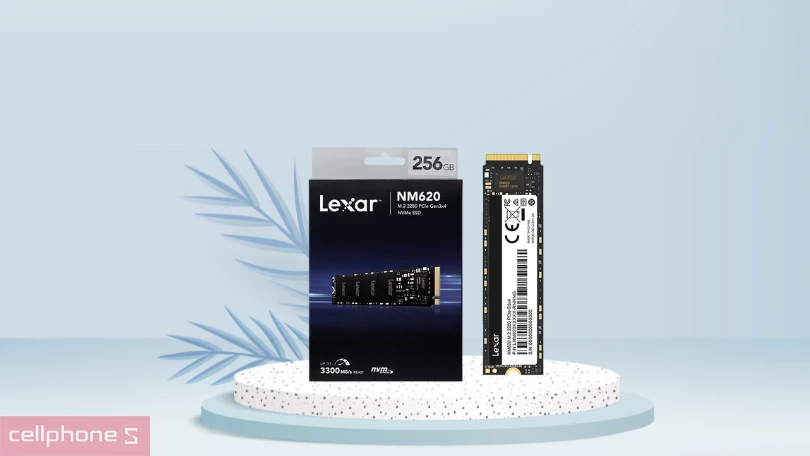 Ổ cứng SSD Lexar NM620 256GB M2 2280 NVMe PCIe Gen 3x4 