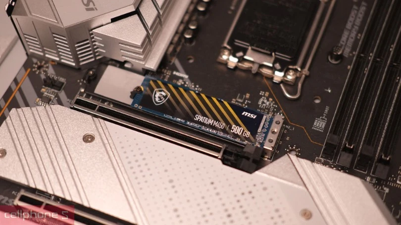 Ổ cứng SSD MSI Spatium M450 PCIe 4.0 NVMe M.2 PCIe 500GB