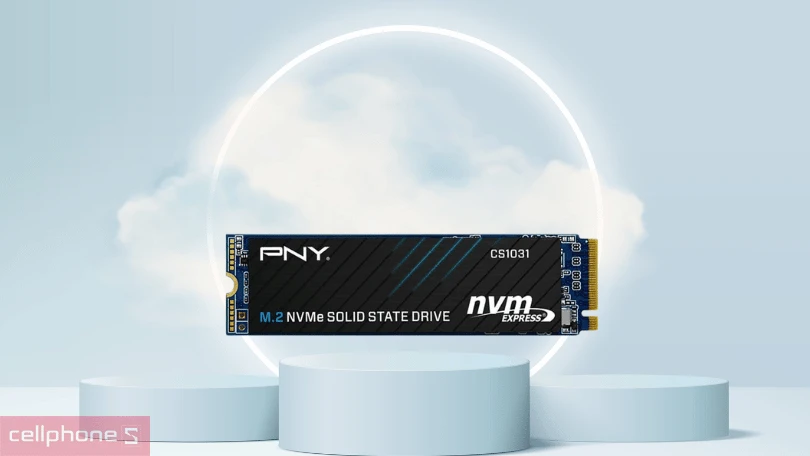 Ổ cứng SSD PNY CS1031 M.2 2280 NVMe PCIE Gen 3x4 256GB - Hiệu suất cao, thiết kế nhỏ gọn