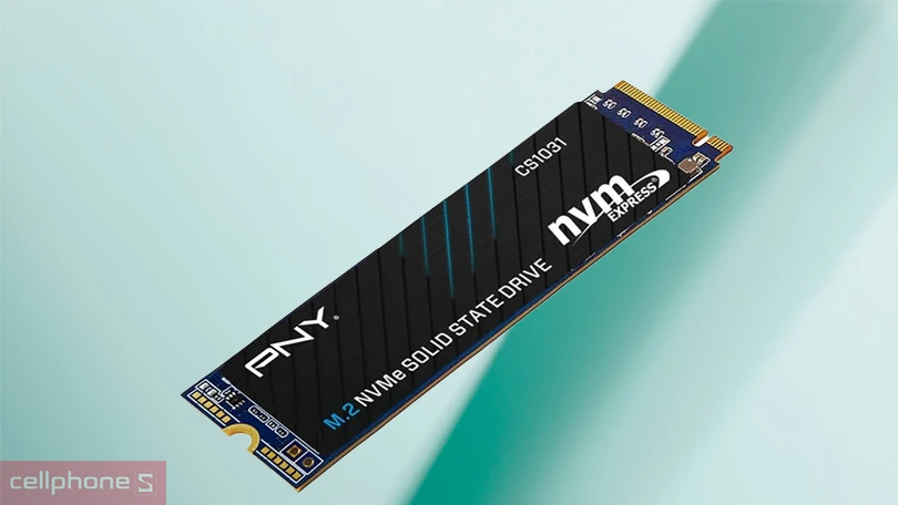 Ổ cứng SSD PNY CS1031 M.2 2280 NVMe PCIe Gen 3x4 500GB - Đọc ghi siêu nhanh, không gian lưu trữ lớn