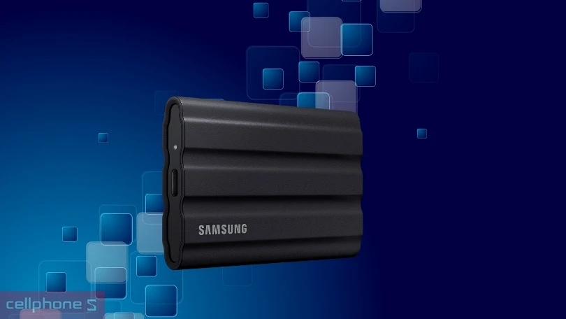 Kết nối ổ cứng di động SSD Samsung T7 Portable 4TB