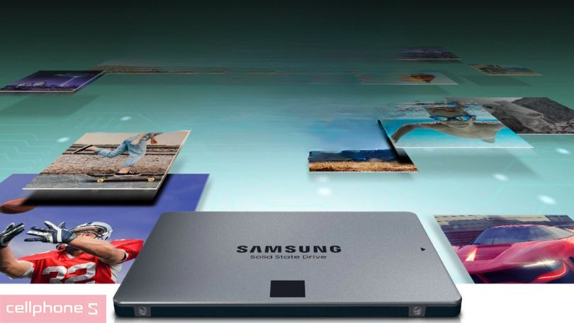 Dung lượng, tốc độ đọc/ghi của ổ cứng SSD Samsung 870 QVO 2.5&#34; SATA III 2TB