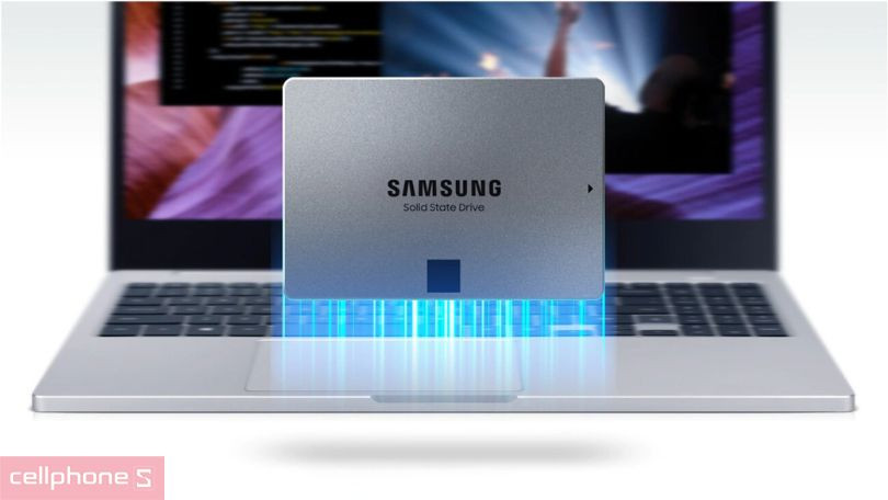 Khả năng kết nối của ổ cứng SSD Samsung 870 QVO 2.5&#34; SATA III 2TB