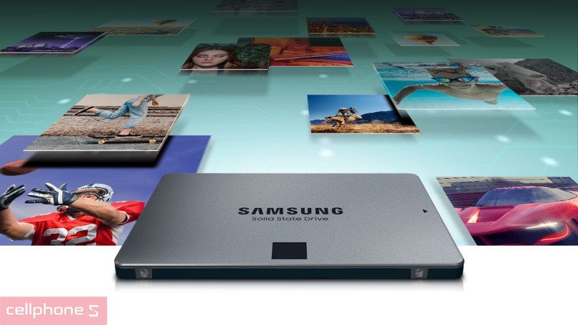 Dung lượng ổ cứng SSD Samsung 870 QVO 2.5” SATA III 8TB