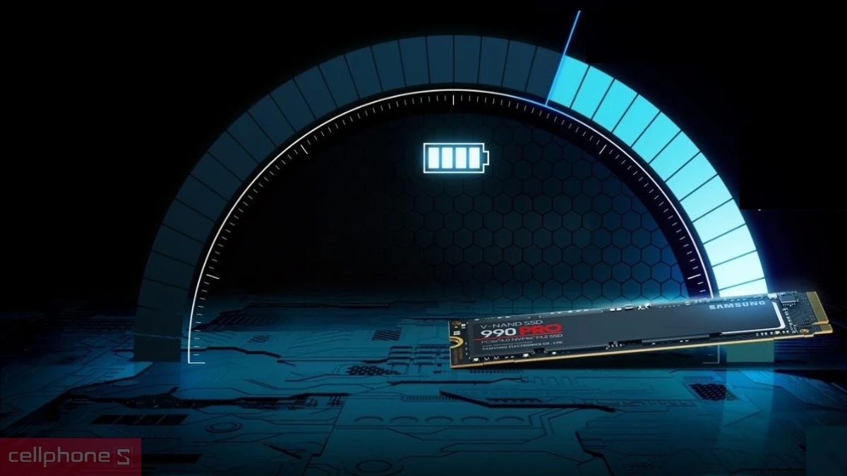 Tốc độ Ổ cứng SSD Samsung 990 Pro PCIe Gen 4.0 X4 NVMe 1TB