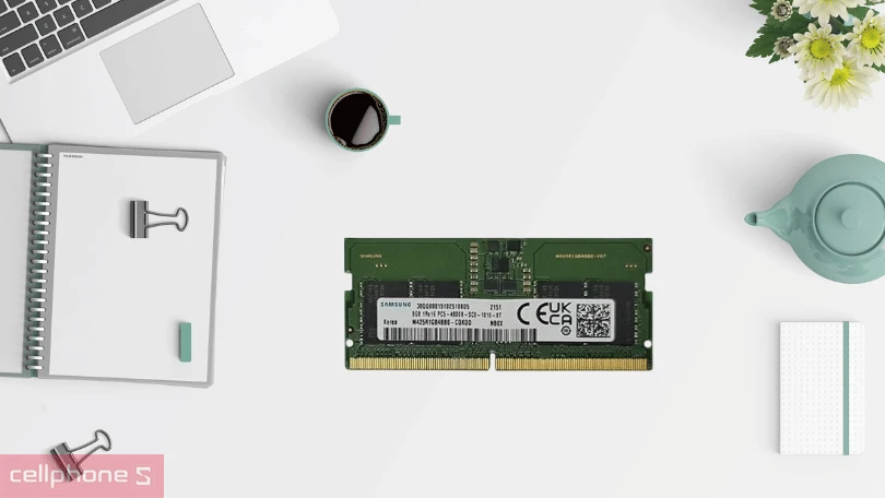 RAM laptop Samsung 8GB 5600MHZ DDR5 - Tốc độ bus lên đến 5600 MHz 