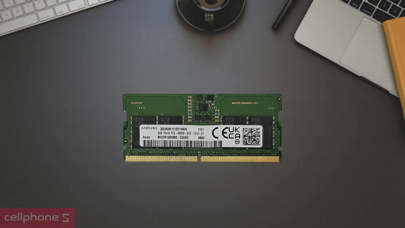 RAM laptop Samsung 8GB 5600MHZ DDR5 - Tốc độ bus lên đến 5600 MHz 