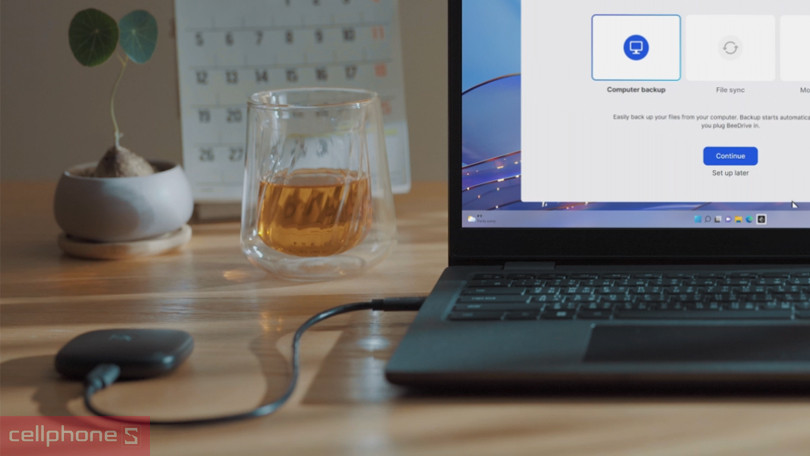 Ổ cứng di động SSD Synology Beedrive USB-C 3.2 Gen 2 4TB - Tốc độ đọc ghi dữ liệu vượt trội