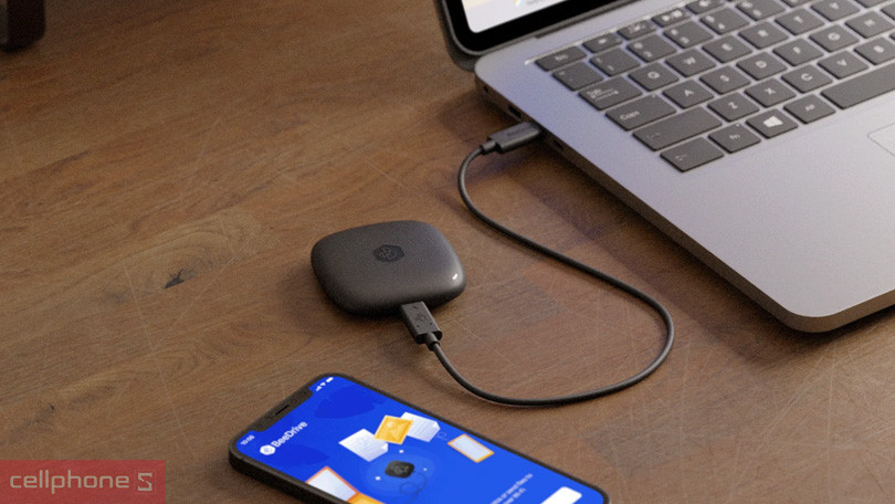 Ổ cứng di động SSD Synology Beedrive USB-C 3.2 Gen 2 4TB - Tốc độ đọc ghi dữ liệu vượt trội