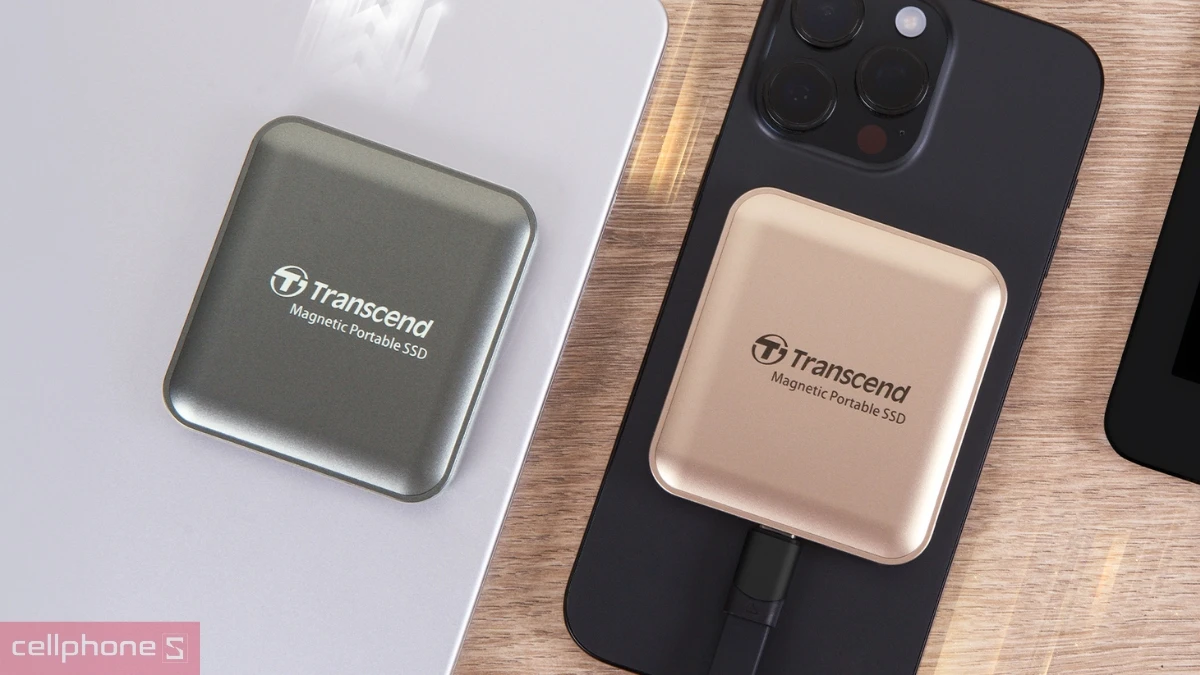 Ổ cứng di động SSD Transcend ESD420 2000MB/s MagSafe 2TB - Linh hoạt hơn, hiệu suất cao hơn