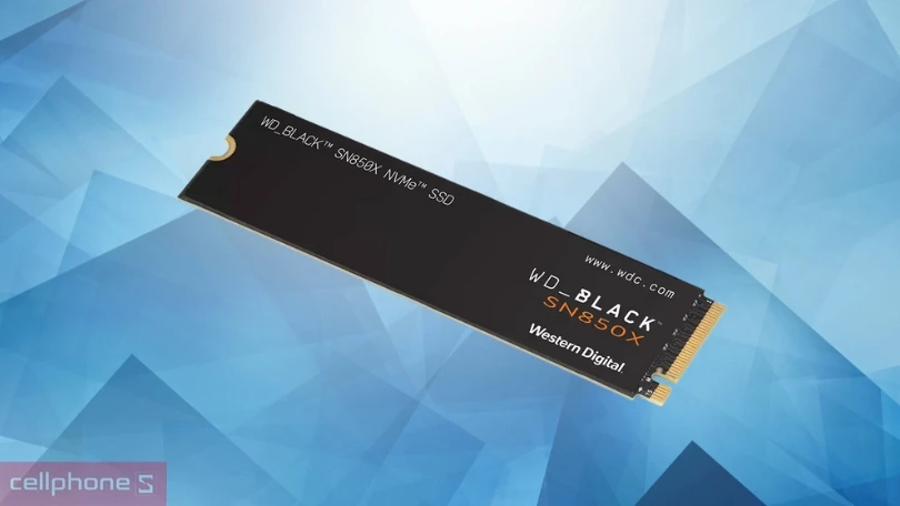 Kết nối của ổ cứng SSD WD SN850X Black M.2 2280 PCIe NVME 4x4 4TB WDS400T2X0E