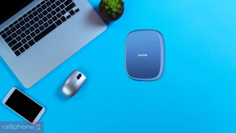 Tốc độ  ổ cứng di động SSD Sandisk Creator Phone With Magsafe 1TB