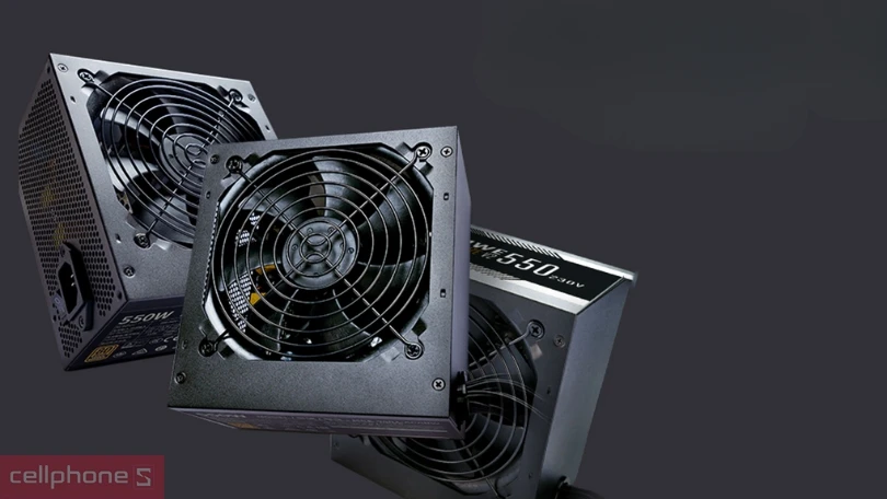 Nguồn máy tính Cooler Master MWE 550 Bronze V2 230V - Thiết kế bền bỉ, hiệu suất vận hành lớn