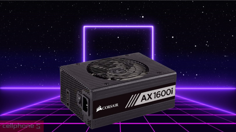 Nguồn máy tính Corsair AX1600I 1600W 80Plus Titanium Full Modular - Hoạt động yên tĩnh với hiệu suất tối ưu