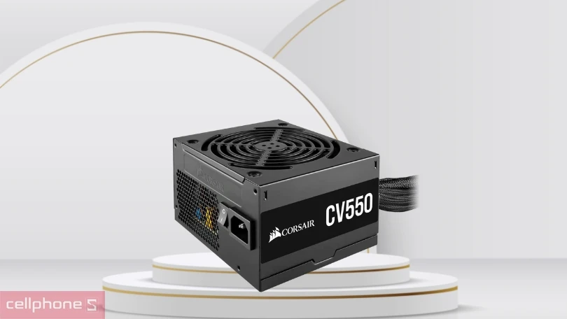 Nguồn máy tính Corsair CV550 80PLUS Bronze
