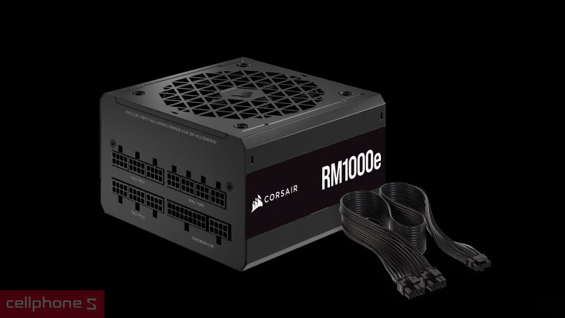 Nguồn máy tính Corsair RM1000E ATX 3.0 - Cung cấp nguồn điện mạnh mẽ, ổn định