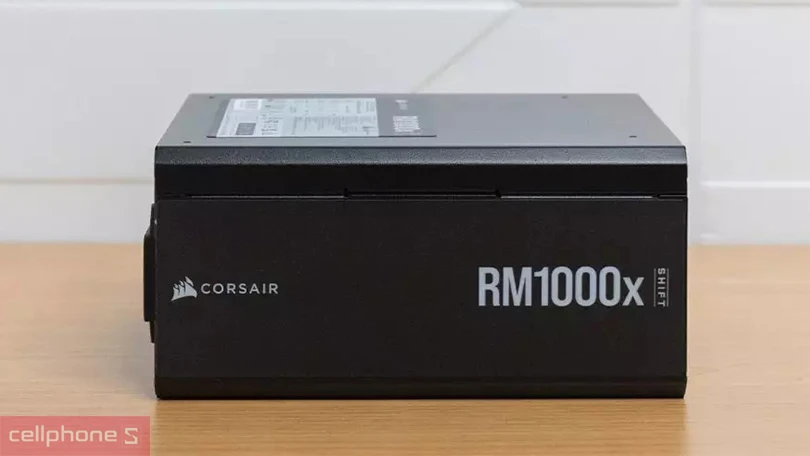 Nguồn máy tính Corsair RM1000X Shift - Năng lượng vượt trội, làm mát hiệu quả
