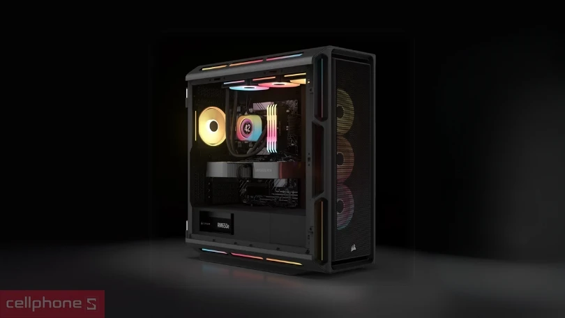Thiết kế nguồn máy tính Corsair RM650E