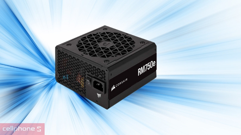 Nguồn máy tính Corsair RM750E ATX 3.0: hiệu suất bền bỉ, thiết kế linh hoạt 