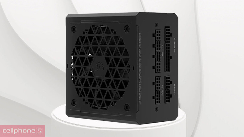 Nguồn máy tính Corsair RM850E 850W 80Plus Gold Full Modular - Tiện lợi, hoạt động êm ái