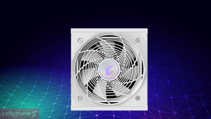 Thiết kế nguồn máy tính GIGABYTE AORUS ELITE P850W ICE 80 Plus Platinum