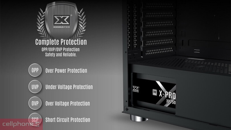 Nguồn máy tính Xigmatek X-Pro XP750 (700W) - Hiệu suất bền bỉ, phù hợp mọi cấu hình