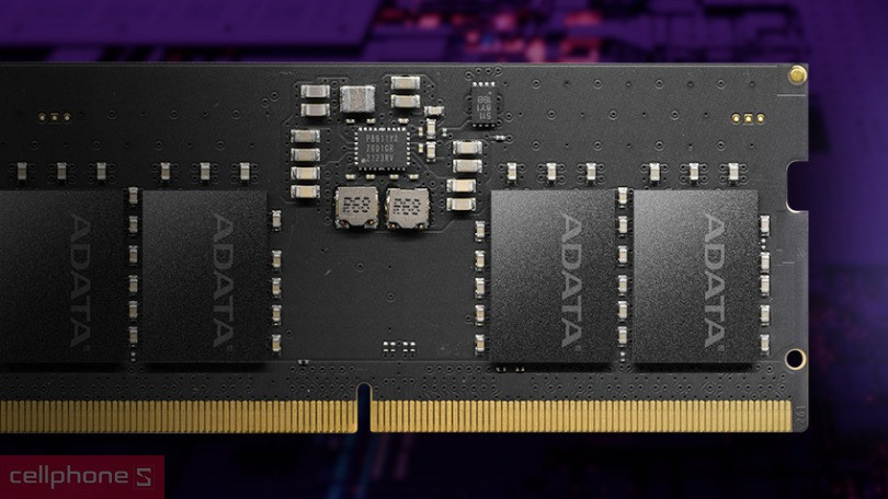 RAM laptop Adata 4800MHZ DDR5 8GB – Tần số cao, tăng tốc độ