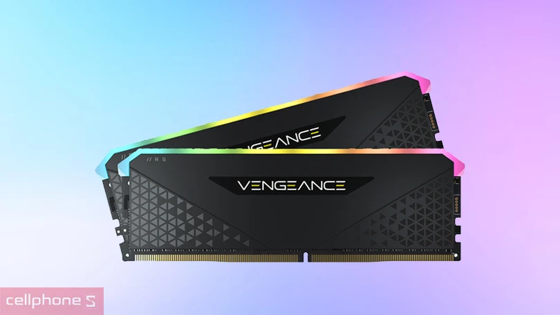 Dung lượng RAM Corsair Vengeance RGB RS DDR4 3600MHz 32GB