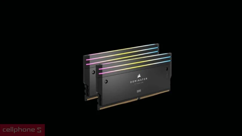 RAM Corsair Dominator Titanium RGB DDR5 7000MT/S 48GB mạnh mẽ, bền bỉ