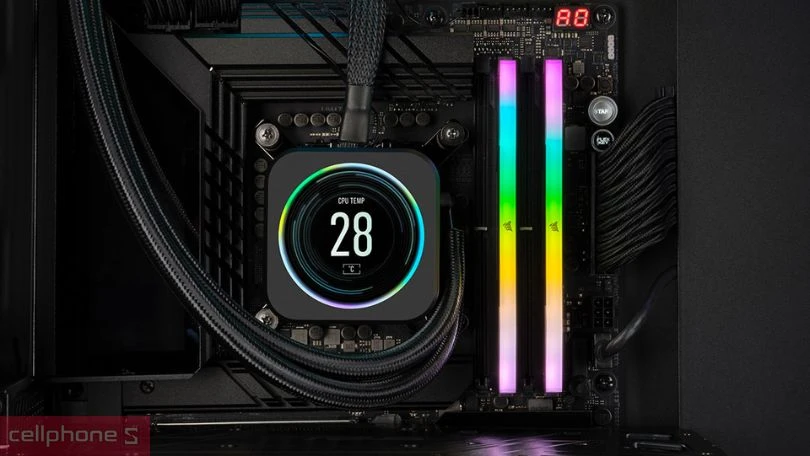 RAM Corsair Dominator Titanium RGB DDR5 7000MT/S 48GB mạnh mẽ, bền bỉ