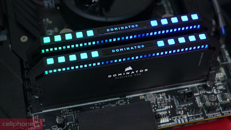 RAM Corsair Dominator Platinum RGB DDR5 6000MHz 32GB – Xử lý đa nhiệm đỉnh cao