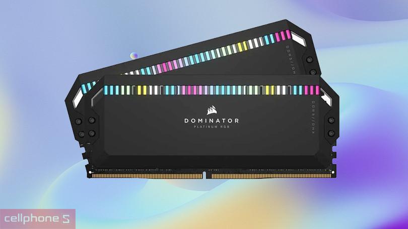 RAM Corsair Dominator Platinum RGB DDR5 5200MHz 32GB - Chuẩn RAM mới cho hiệu suất đỉnh cao