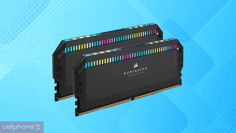 RAM Corsair Dominator Platinum RGB DDR5 5200MHz 32GB - Chuẩn RAM mới cho hiệu suất đỉnh cao