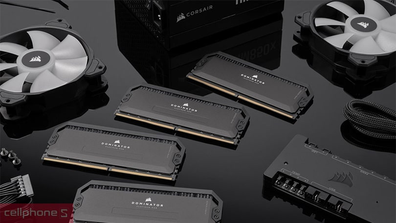 RAM Corsair Dominator Platinum RGB DDR5 5200MHz 64GB - Tối ưu hiệu suất cho PC