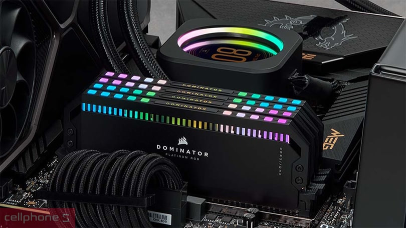 RAM Corsair Dominator Platinum RGB DDR5 5200MHz 64GB - Tối ưu hiệu suất cho PC
