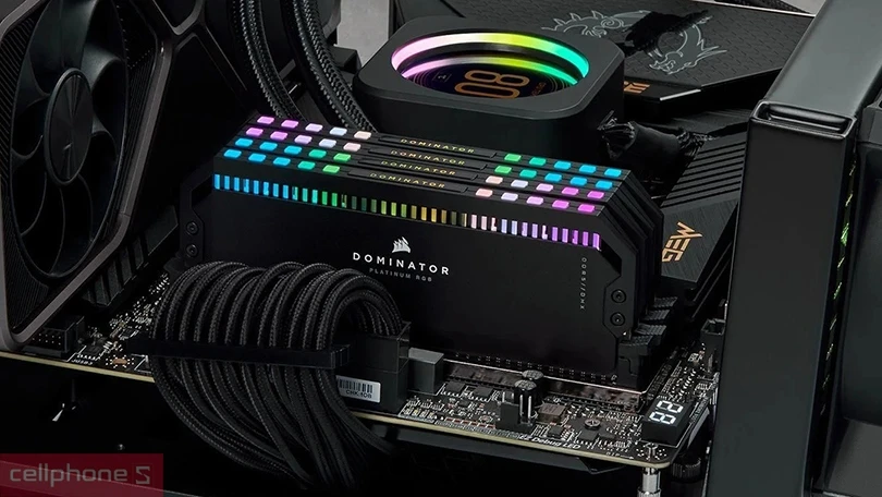 RAM Corsair Dominator Platinum RGB DDR5 5600MHZ 64GB - Thiết kế đẳng cấp, hiệu suất vượt trội