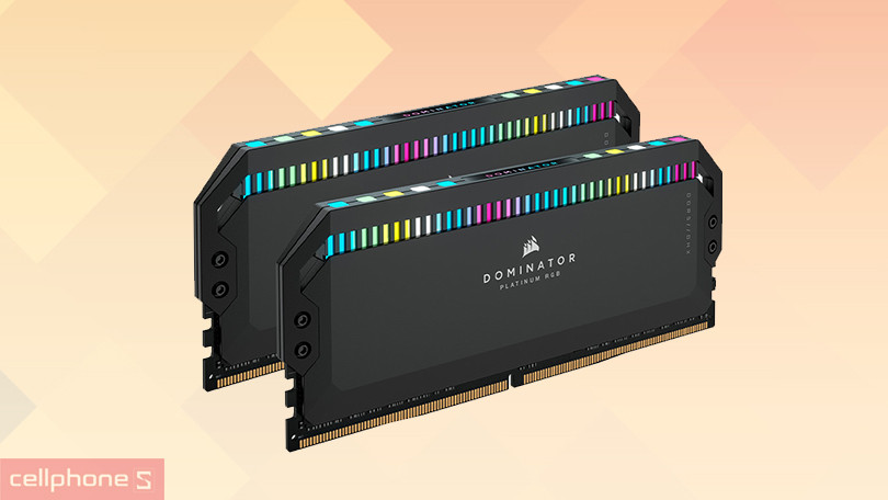 RAM Corsair Dominator Platinum RGB DDR5 5600MHZ 64GB - Thiết kế đẳng cấp, hiệu suất vượt trội