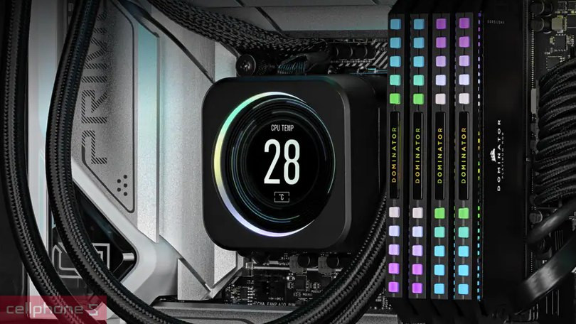 RAM Corsair Dominator Platinum RGB DDR5 6000MHz 64GB – Đáp ứng chuyên nghiệp