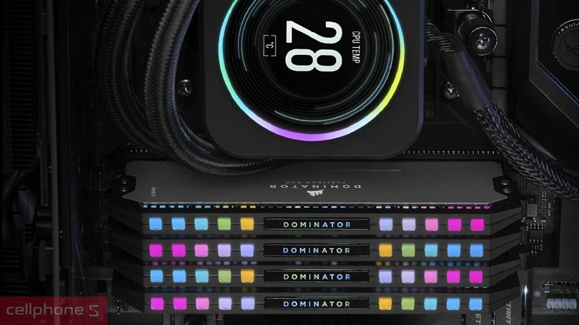 RAM Corsair Dominator Platinum RGB DDR5 6000MHz 64GB – Đáp ứng chuyên nghiệp