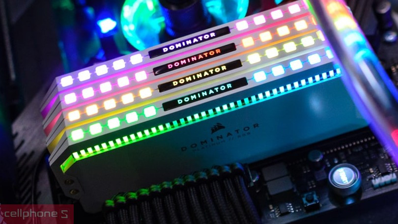 RAM Corsair Dominator Platinum RGB DDR5 6000MHz 64GB – Đáp ứng chuyên nghiệp