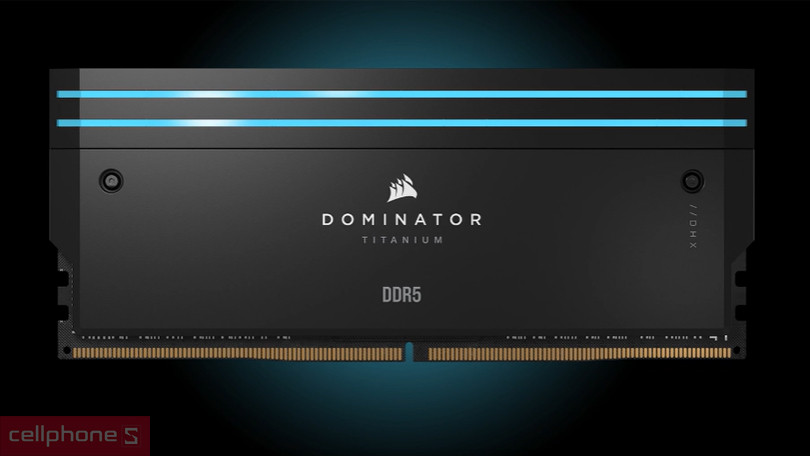 AM Corsair Dominator Titanium RGB DDR5 6600MT/s 64GB - Nâng tầm khả năng đa nhiệm