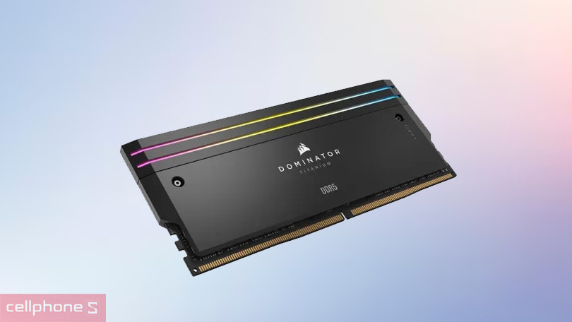 AM Corsair Dominator Titanium RGB DDR5 6600MT/s 64GB - Nâng tầm khả năng đa nhiệm
