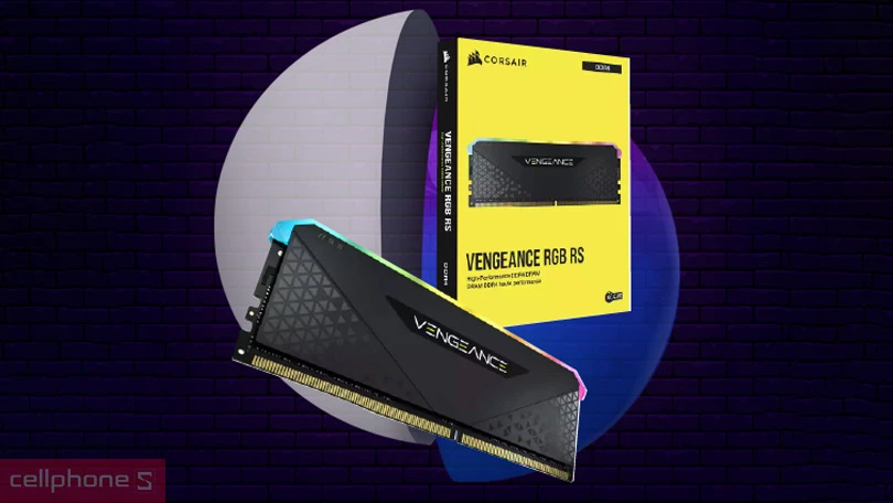 RAM Corsair Vengeance RGB RS DDR4 3200MHZ 8GB – Bứt phá mọi giới hạn