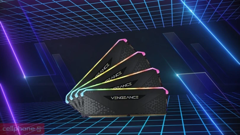 Dung lượng RAM Corsair Vengeance RGB RS DDR4 3600MHz 16GB