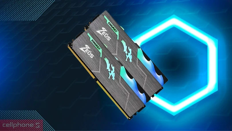 RAM PC Kingmax RGB Zeus 8GB DDR4 3200MHz