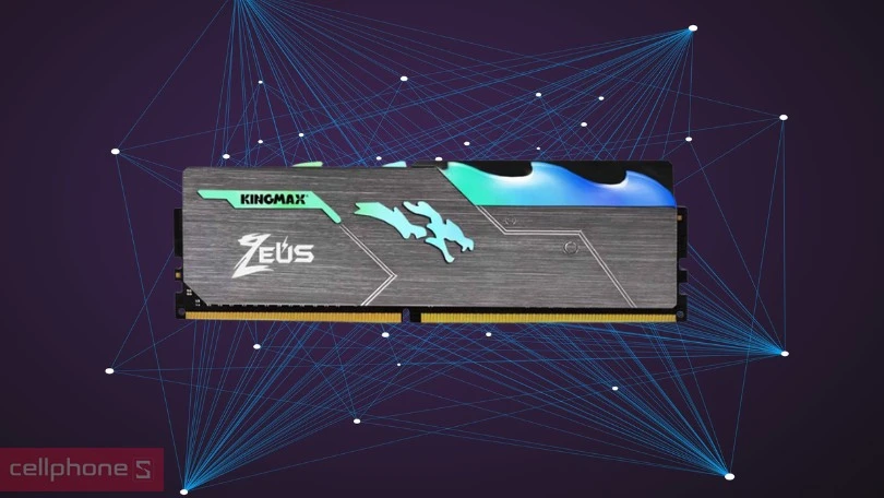 RAM PC Kingmax RGB Zeus 8GB DDR4 3200MHz