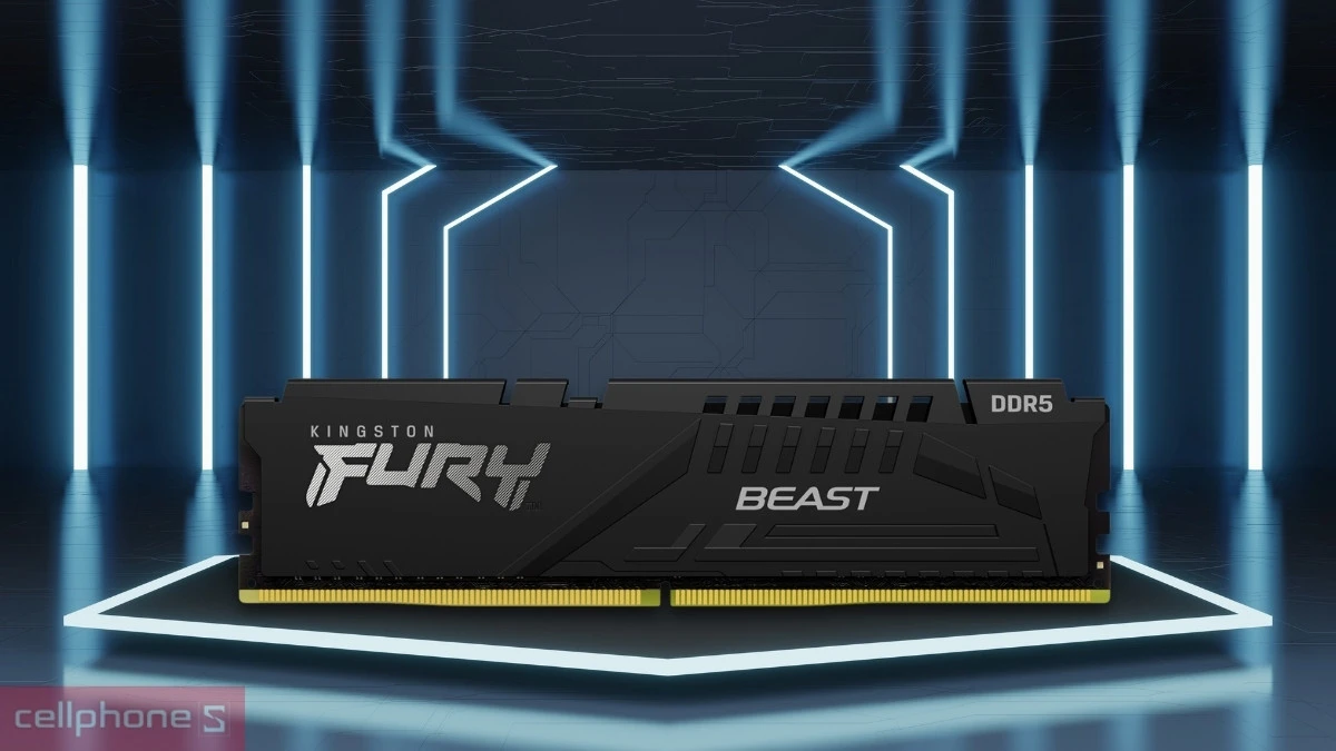 Chuẩn RAM DDR5 hiện đại của RAM PC Kingston FURY DDR5 6000MHz 32GB KF560C36BBE2-32