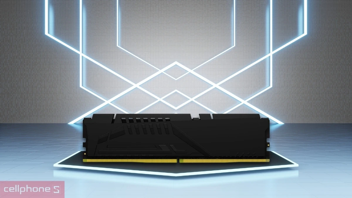 Dung lượng lưu trữ cỡ lớn của RAM PC Kingston FURY DDR5 6000MHz 32GB KF560C36BBE2-32